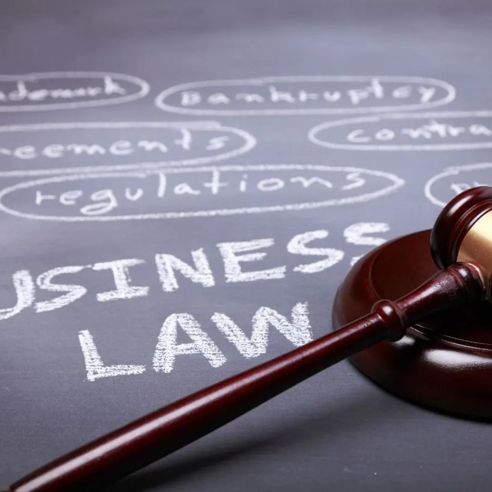 Business owners meeting with an attorney to form a company
